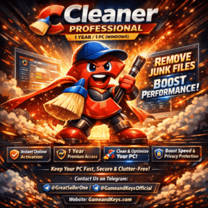 CCleaner Professional - 1 year / 1 PC Windows